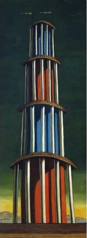 Giorgio De Chirico - 125, La torre, 1974, Fondazione Giorgio e Isa de Chirico, Roma